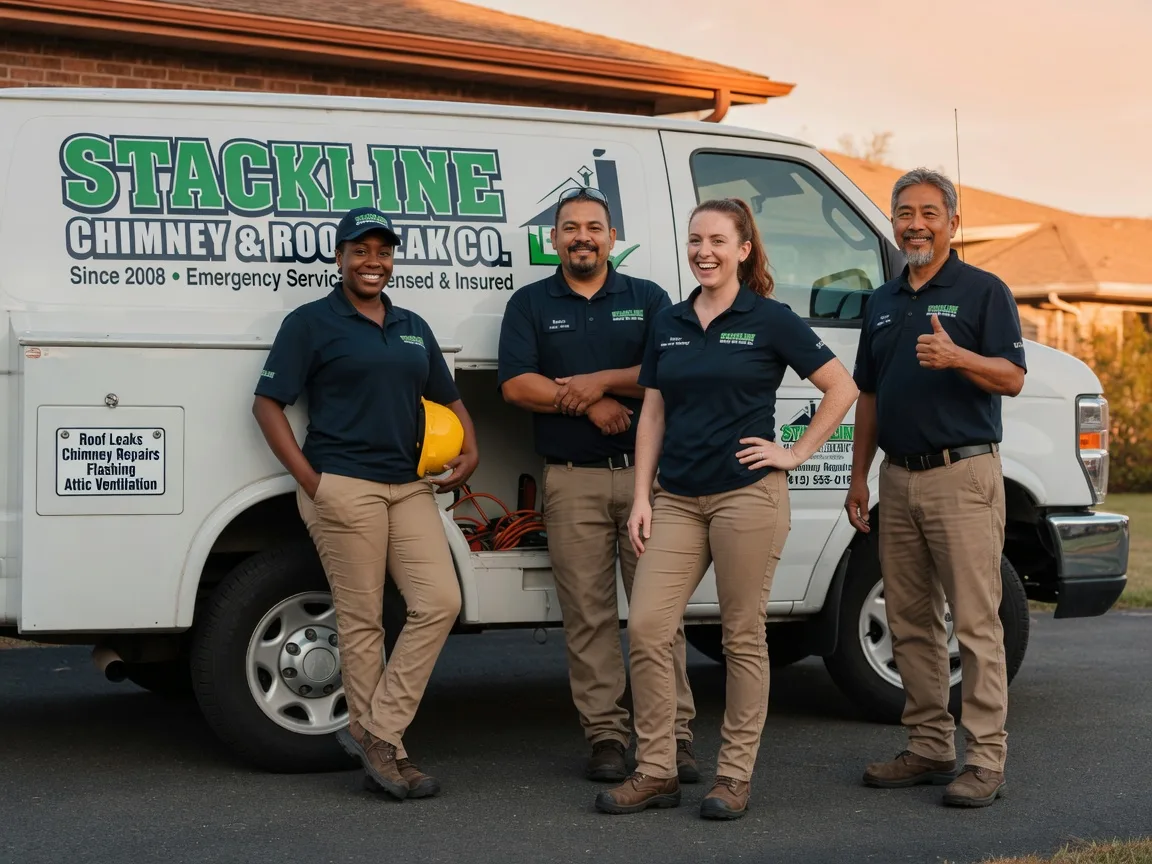 Chimney flashing repair company in Newhall, WV